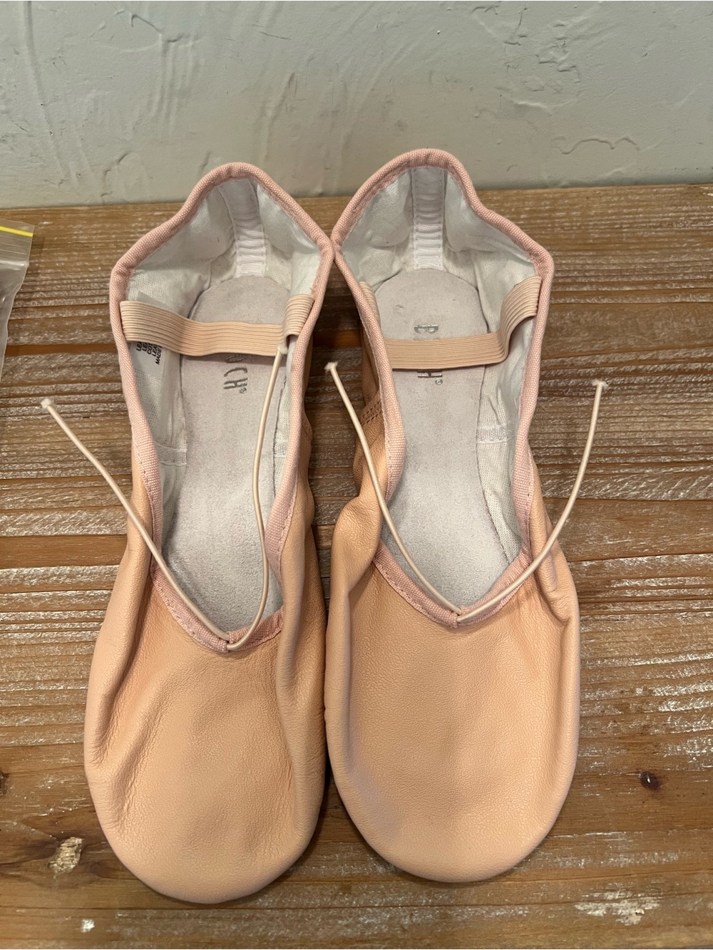 Bloch Dansoft Leather Ballet Flats 5.5 C (women’s 7-7.5)